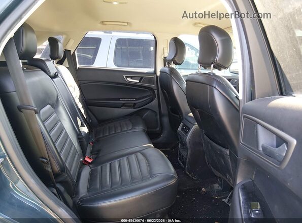 2FMPK3J96GBC40391 2016 FORD EDGE Blue Widok naklejki z numerem VIN