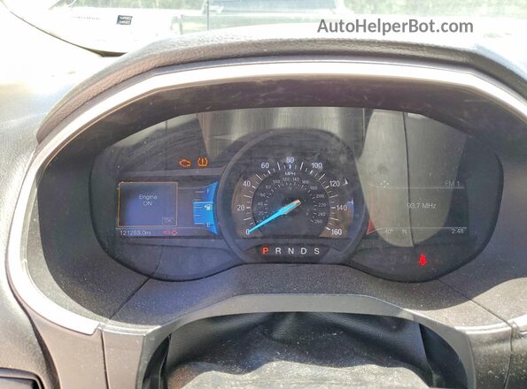 2FMPK3J96HBC01432 2017 FORD EDGE Gray ხელსაწყოთა პანელის ხედი