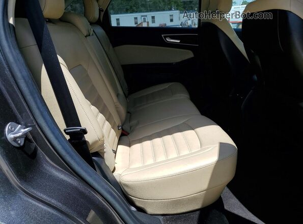 2FMPK3J96HBC01432 2017 FORD EDGE Gray უკანა სალონის ხედი