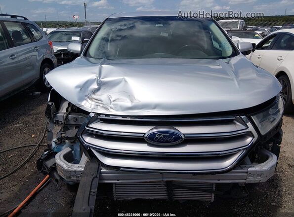2FMPK3J96HBC27674 2017 FORD EDGE Silver უკანა სალონის ხედი