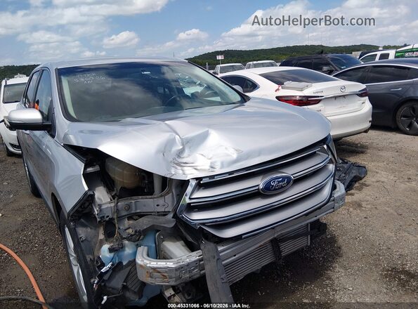 2FMPK3J96HBC27674 2017 FORD EDGE Silver წინა ხედი