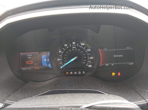 2FMPK3J96HBC27674 2017 FORD EDGE Silver უკანა სავარძლების ხედი