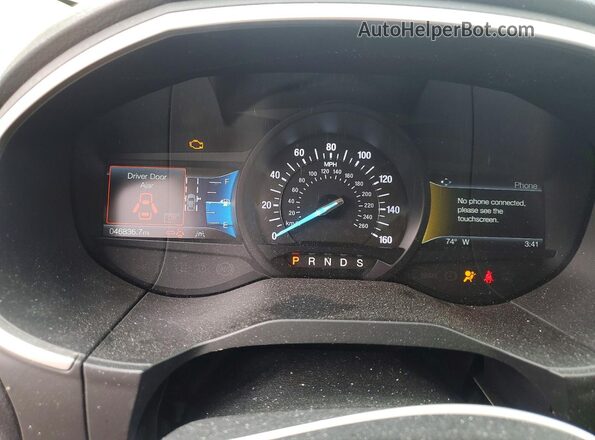 2FMPK3J96KBB17439 2019 FORD EDGE Синий 