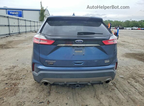 2FMPK3J96KBB17439 2019 FORD EDGE Синий 