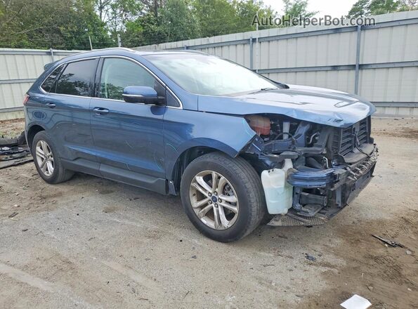 2FMPK3J96KBB17439 2019 FORD EDGE Синий 