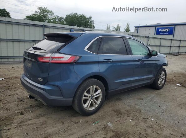 2FMPK3J96KBB17439 2019 FORD EDGE Синий 