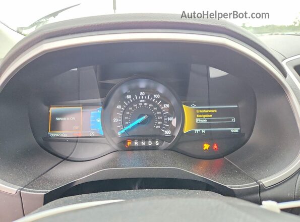 2FMPK3J96LBA40606 2020 FORD EDGE Серебряный 