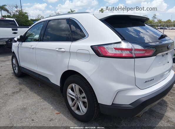 2FMPK3J96LBA45062 2020 FORD EDGE White Trasero izquierdo