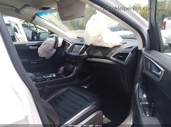 2FMPK3J96LBA45062 2020 FORD EDGE White Vista interior delantera