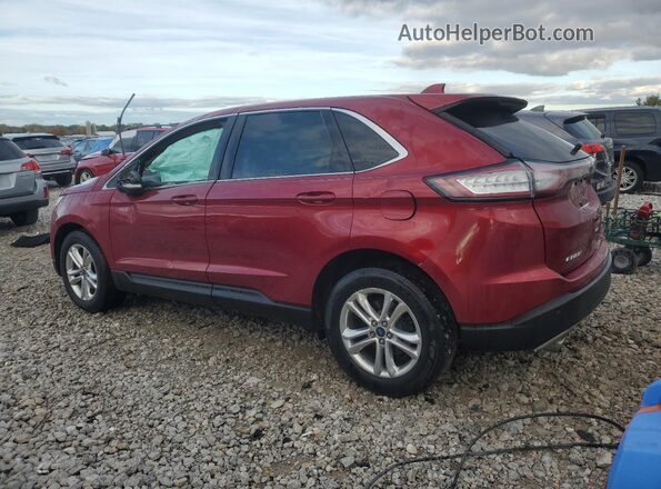 2FMPK3J97GBB25475 2016 FORD EDGE Красный Задняя левая четверть