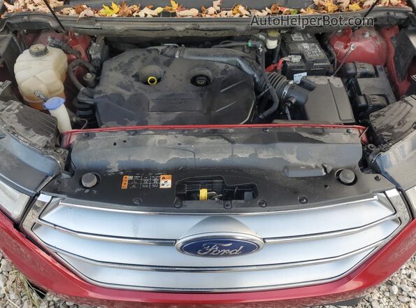 2FMPK3J97GBB25475 2016 FORD EDGE Красный Вид подкапотного пространства