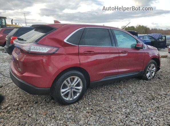 2FMPK3J97GBB25475 2016 FORD EDGE Красный Задняя правая четверть