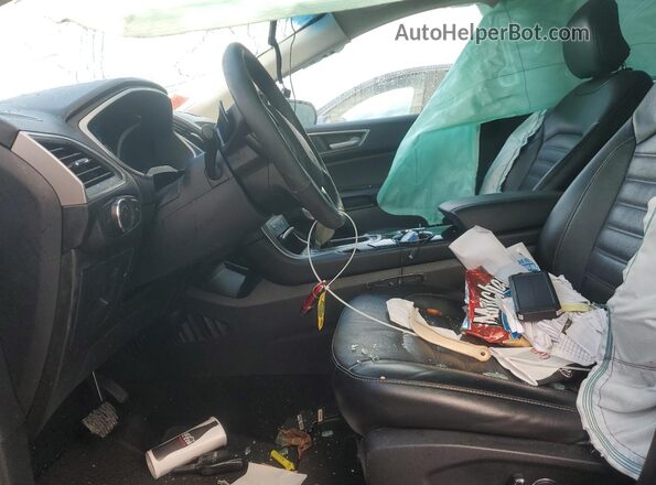 2FMPK3J97GBB25475 2016 FORD EDGE Красный Вид салона спереди
