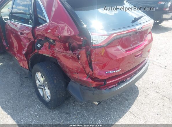 2FMPK3J97GBC19680 2016 FORD EDGE Red Դիմացի տեսք