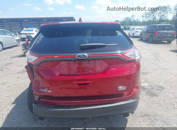 2FMPK3J97GBC19680 2016 FORD EDGE Red 
