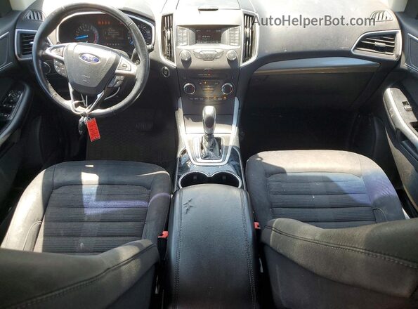 2FMPK3J97GBC25477 2016 FORD EDGE Black Dashboard view