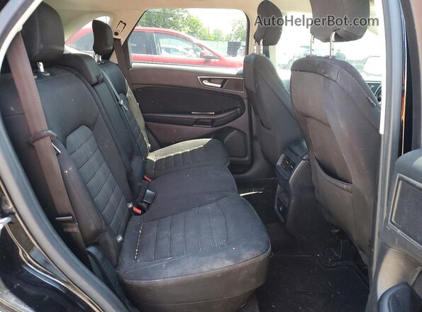 2FMPK3J97GBC25477 2016 FORD EDGE Black Rear interior view