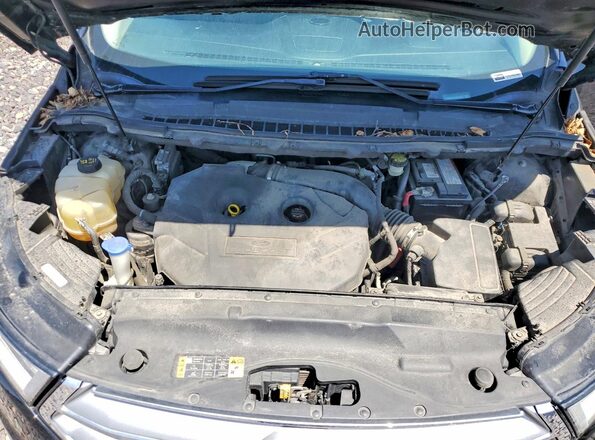 2FMPK3J97GBC25477 2016 FORD EDGE Black Engine compartment view