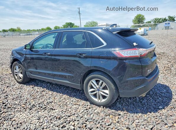 2FMPK3J97GBC25477 2016 FORD EDGE Black Rear left