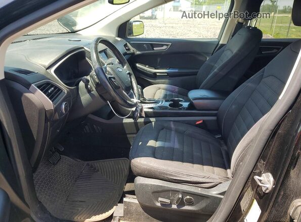 2FMPK3J97GBC25477 2016 FORD EDGE Black Front interior view