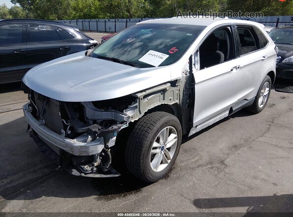 2FMPK3J97GBC51318 2016 FORD EDGE Silver Передня ліва чверть