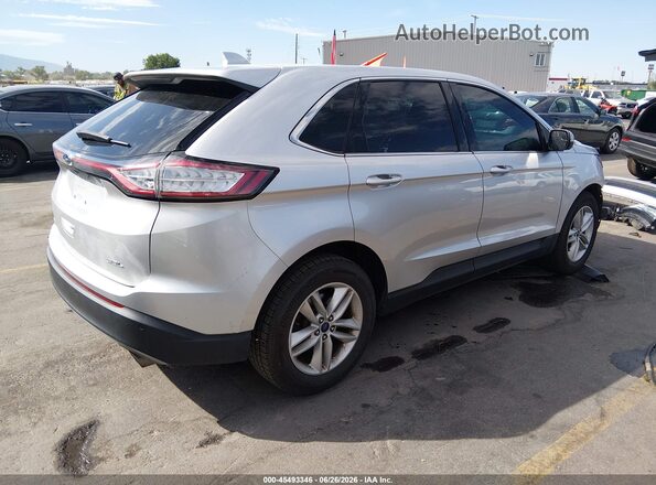 2FMPK3J97GBC51318 2016 FORD EDGE Silver Задня права чверть