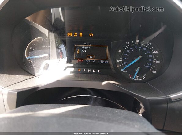 2FMPK3J97GBC51318 2016 FORD EDGE Silver Вид задніх сидінь
