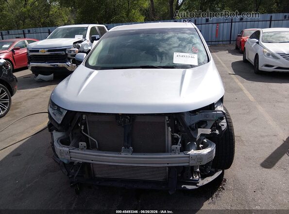 2FMPK3J97GBC51318 2016 FORD EDGE Silver Вид задньої частини салону