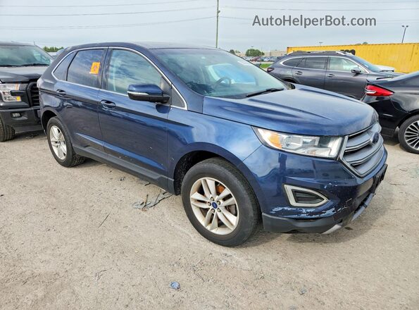 2FMPK3J97HBC10558 2017 FORD EDGE Синий 