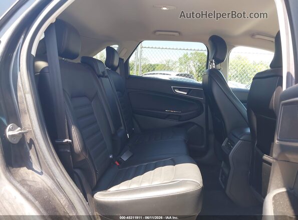 2FMPK3J97HBC37341 2017 FORD EDGE Gray VIN კოდის სტიკერის ხედი