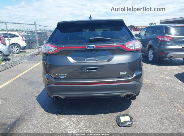 2FMPK3J97HBC37341 2017 FORD EDGE Gray 