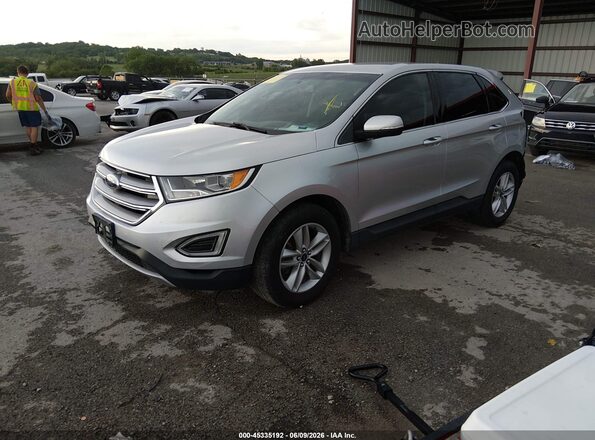 2FMPK3J97HBC66404 2017 FORD EDGE Silver Przód lewy
