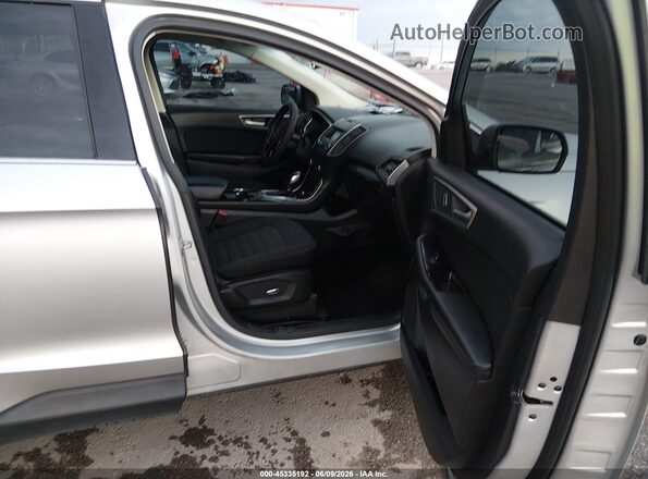 2FMPK3J97HBC66404 2017 FORD EDGE Silver Widok wnętrza z przodu
