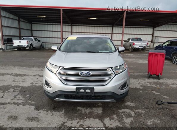 2FMPK3J97HBC66404 2017 FORD EDGE Silver Widok wnętrza z tyłu