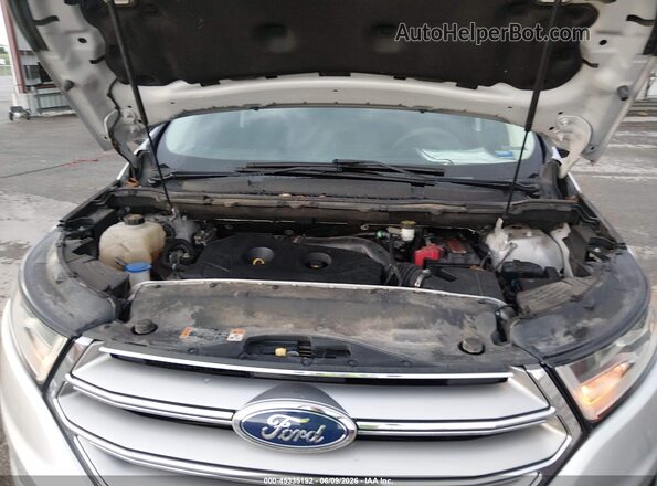 2FMPK3J97HBC66404 2017 FORD EDGE Silver Widok z tyłu