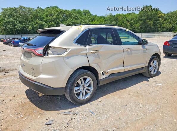 2FMPK3J97JBC51245 2018 FORD EDGE Gold Trasero derecho