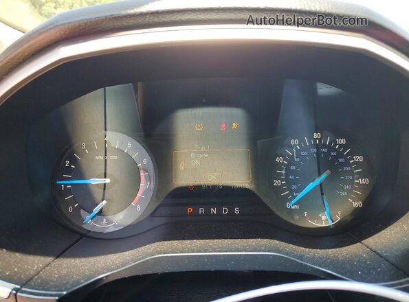 2FMPK3J97JBC51245 2018 FORD EDGE Gold Vista del cuadro de instrumentos