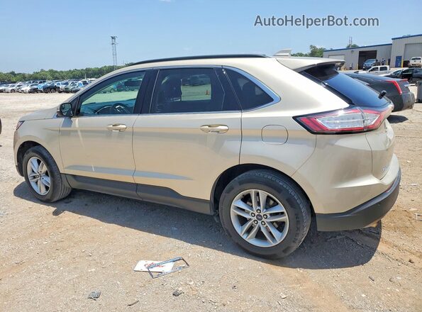2FMPK3J97JBC51245 2018 FORD EDGE Gold Trasero izquierdo