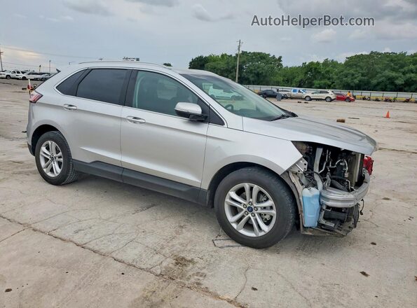 2FMPK3J97KBB36470 2019 FORD EDGE Серебряный Передняя правая четверть