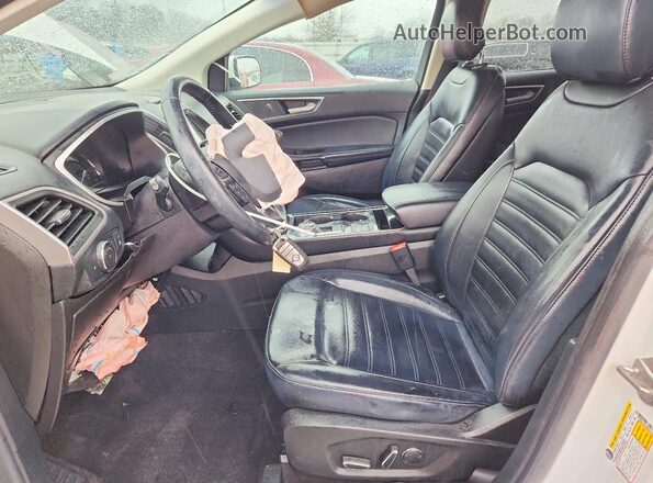 2FMPK3J97KBC01110 2019 FORD EDGE White Widok wnętrza z przodu