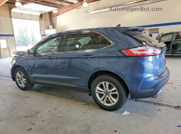2FMPK3J97KBC05559 2019 FORD EDGE Blue Tył lewy
