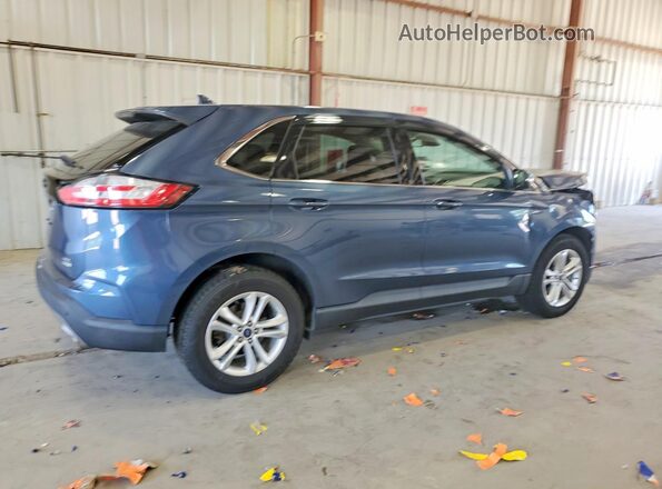 2FMPK3J97KBC05559 2019 FORD EDGE Blue Tył prawy