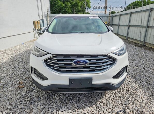 2FMPK3J97KBC24645 2019 FORD EDGE White Front view
