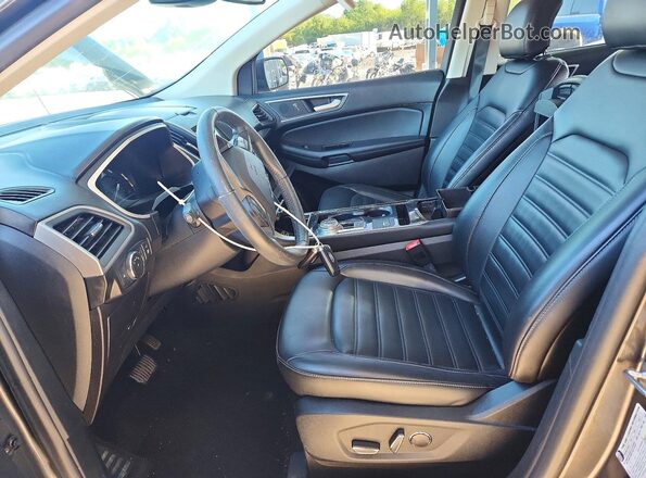 2FMPK3J97KBC43910 2019 FORD EDGE Gray Vista interior delantera