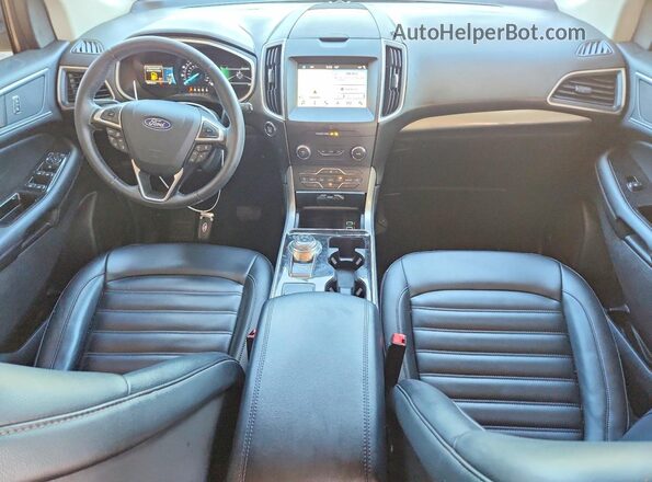 2FMPK3J97KBC43910 2019 FORD EDGE Gray Vista del salpicadero