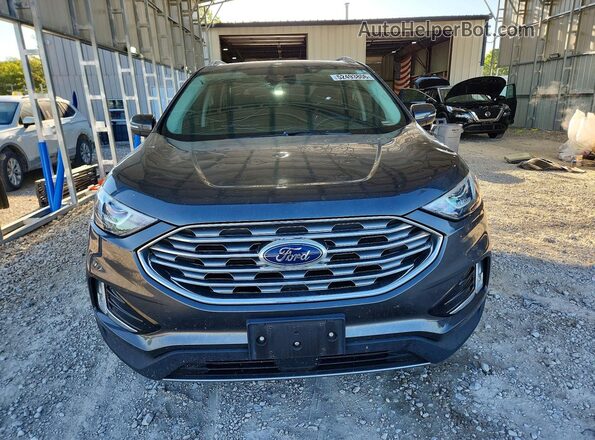 2FMPK3J97KBC43910 2019 FORD EDGE Gray Vista frontal