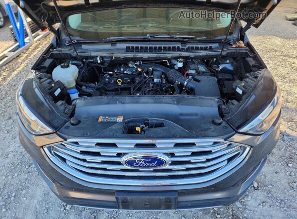 2FMPK3J97KBC43910 2019 FORD EDGE Gray Vista del compartimento del motor