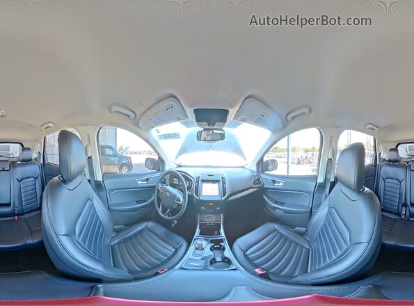2FMPK3J97KBC43910 2019 FORD EDGE Gray Vista interior de 360 grados
