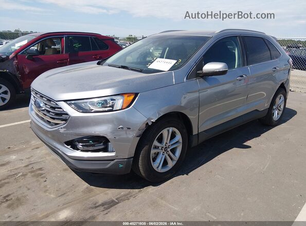 2FMPK3J97LBA33938 2020 FORD EDGE Silver Przód lewy
