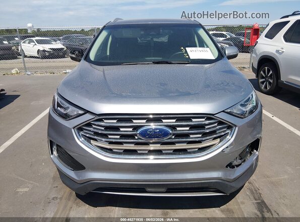 2FMPK3J97LBA33938 2020 FORD EDGE Silver Widok zestawu wskaźników